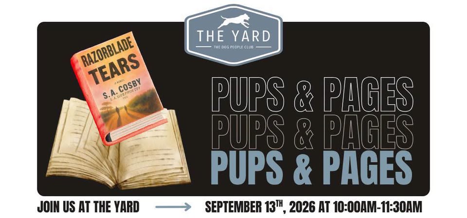 Pups & Pages: Book Club at The Yard
