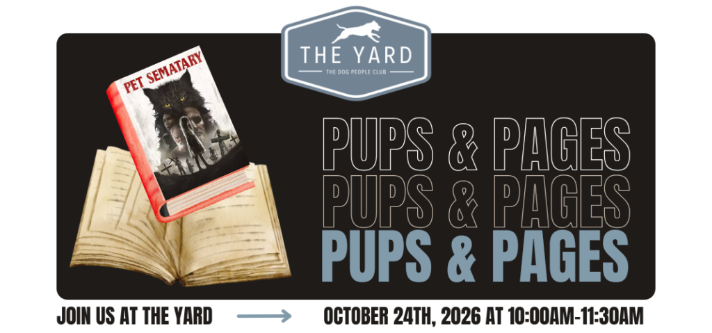 Pups & Pages: Book Club at The Yard