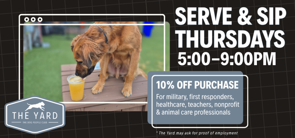 Serve & Sip Thursdays